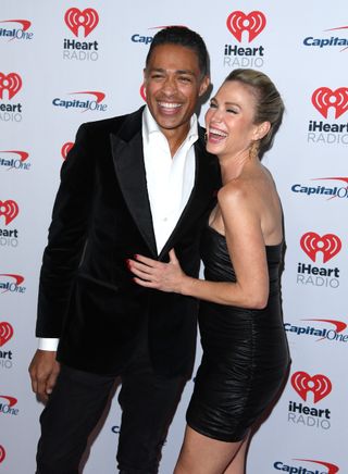 Amy Robach and T.J. Holmes debut their relationship on the red carpet.