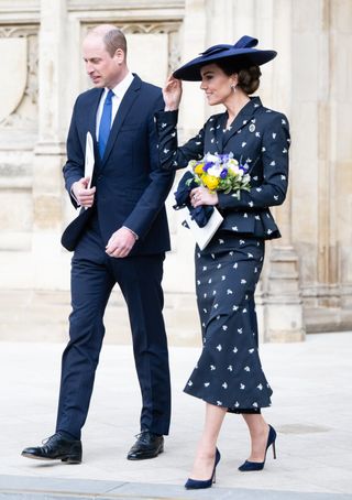 Prince William and Kate Middleton attend Commonwealth Day Service