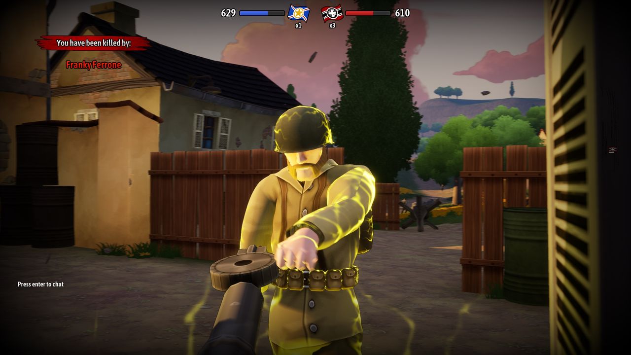 Screenshot from an in-development build of Heroes of Valor