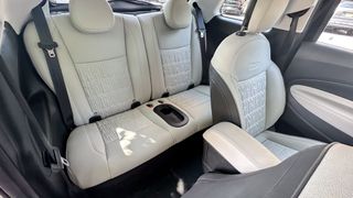 Fiat 500e rear seat