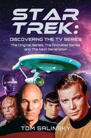 The cover of Star Trek: Discovering the TV Series.