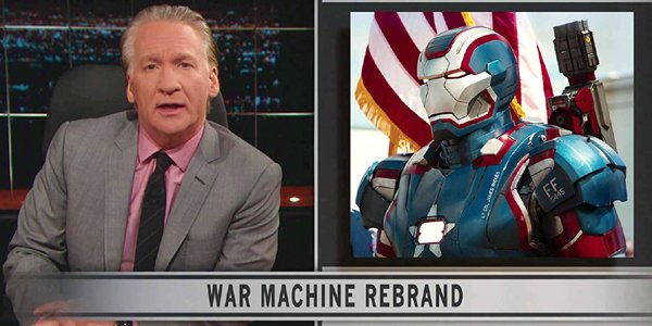 Iron Man 3, Marvel Studios, Bill Maher