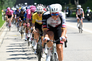 Tour de Suisse Men stage 2 LIVE: 14-rider breakaway gets up the road as Pogačar's UAE team control in the peloton
