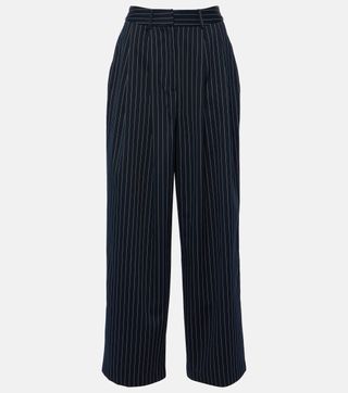 The Frankie Shop, Ripley Pinstripe Twill Wide-leg Pants