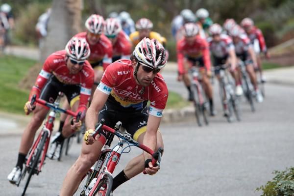 The Kenda/5 Hour Energy team keeps the pressure on at the front.