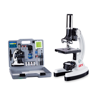Kids Beginner Microscope AmScope 120X-1200X
