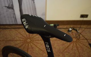 Thomas opts for a Fizik Arione saddle