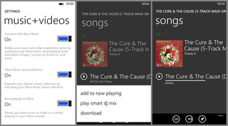 Music you have bought from the Zune Marketplace or Xbox Music