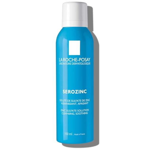La Roche-Posay Serozinc Face Toner for Oily Skin With Zinc, Mattifying Face Spray and Acne Prone Skin Toner to Reduce Shine for Oil Control, Alcohol Free Face Mist, 5 Fl Oz (pack of 1)