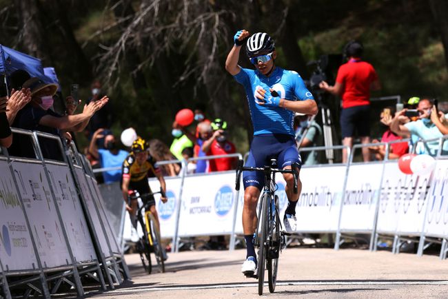 Lopez trionfa nella terza frazione della Vuelta a Andalucia ipotecando la classifica finale (Getty Images Sport)
