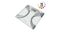 Salter Ultra Slim Analyser Bathroom Scale | Sale Price £12.49 | Was £ 24.99 | You save £12.50 (50%) at Amazon