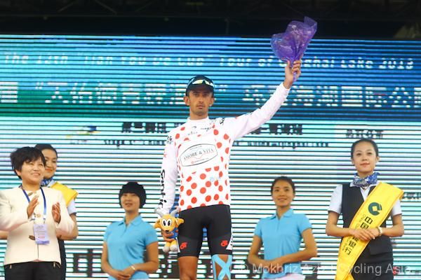 Hossein Alizadeh (Amore e Vita) kept the mountains jersey
