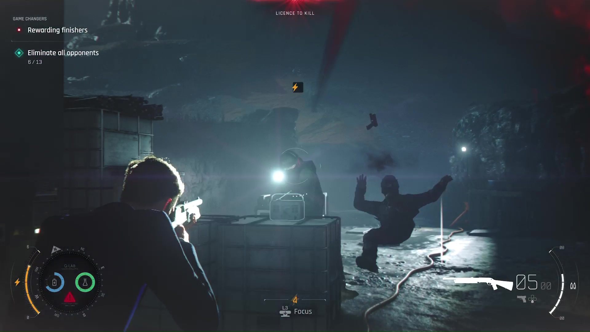 James Bond shoots mercs in the Tacsim mode of 007 First Light