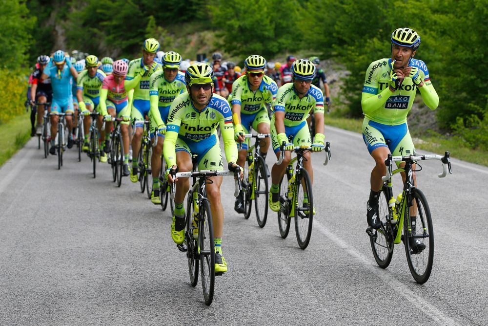 Tinkoff Saxo lead the Giro d'Italia on stage 8