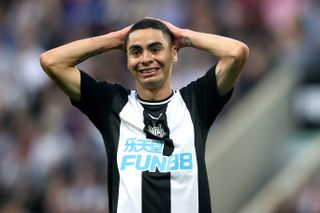 Miguel Almiron could not make a breakthrough for Newcastle