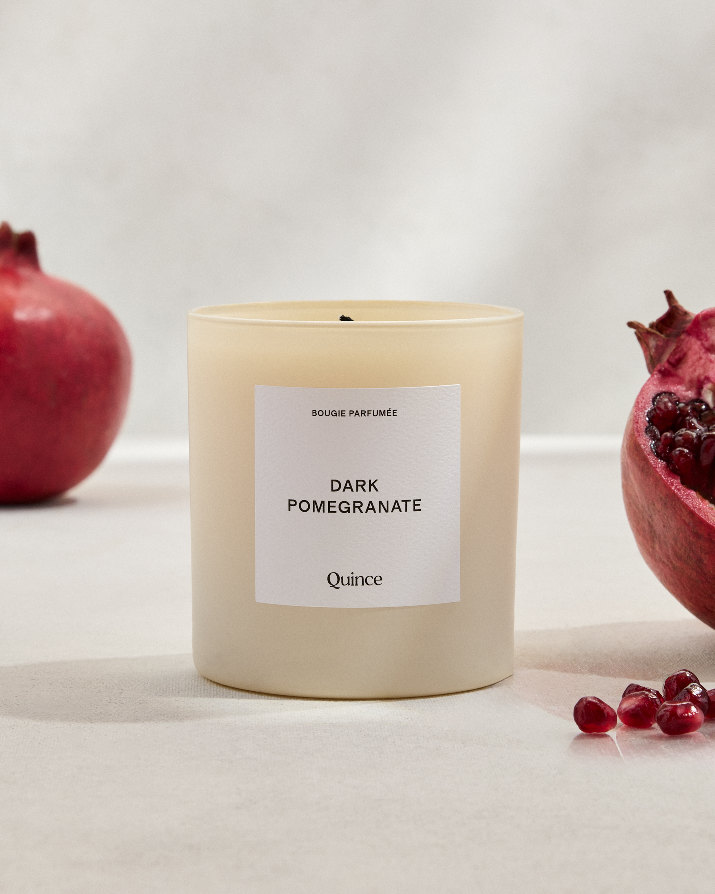 Dark Pomegranate Candle in No Color