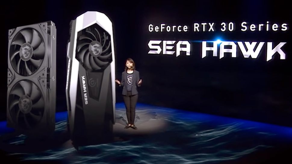 Msi Geforce Rtx 3080 Sea Hawk With 240mm Radiator Toms Hardware