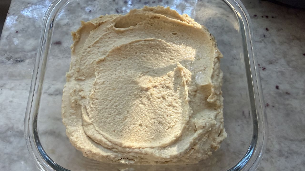 Ninja CrushBOSS made hummus