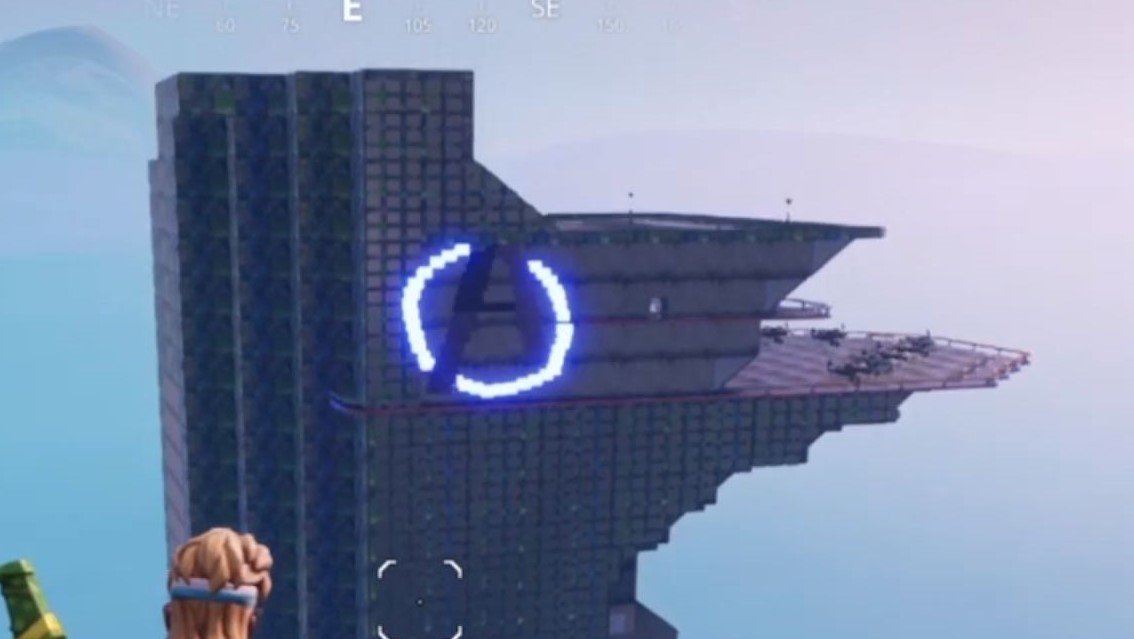 Fortnite Meets The Avengers In This Player Created Model Of Stark - fortnite meets the avengers in this player created model of stark tower pc gamer