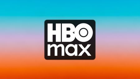 HBO Max on a sunset background