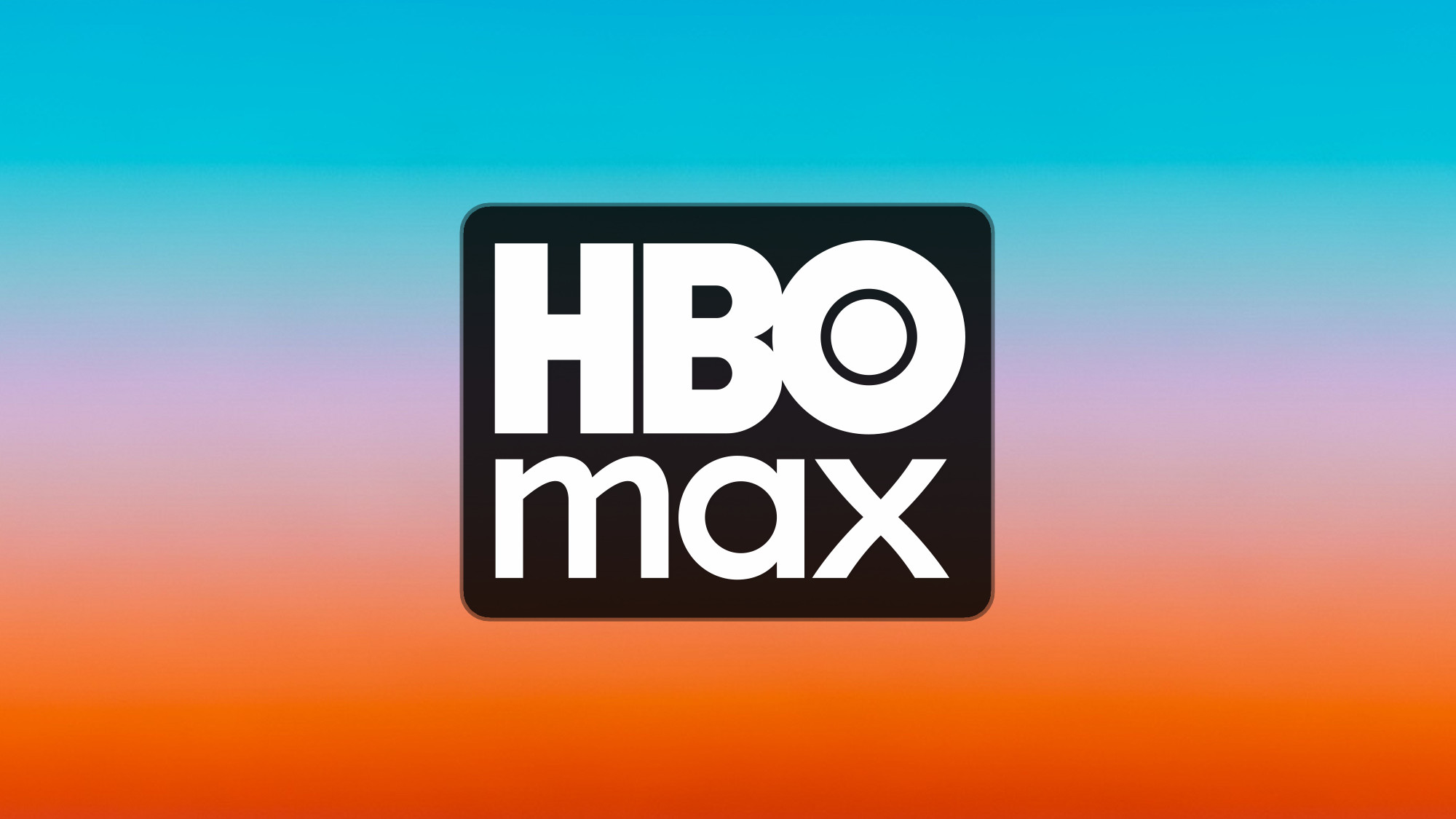 HBO Max on a sunset background