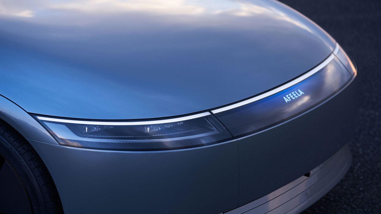 The Sony Honda Mobility Afeela concept car