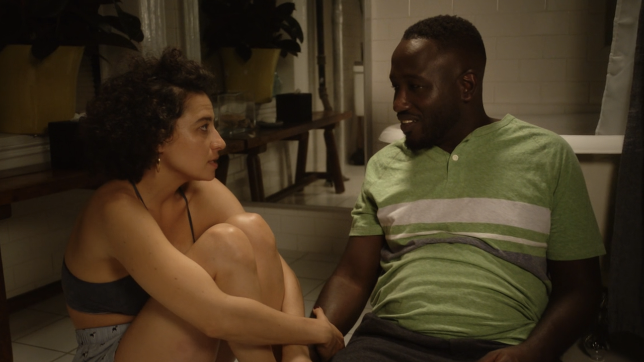 Ilana and Lincoln breaking up in Broad City