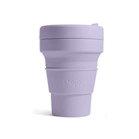 Stojo On The Go Collapsible Coffee Cup, £12.99 | AmazonWondering how to go plastic free whilst still being on-trend? Stojo coffee cups are the way to go. Coming in (nearly) all of the colours of the rainbow, you can sip and look stylish simultaneously.
