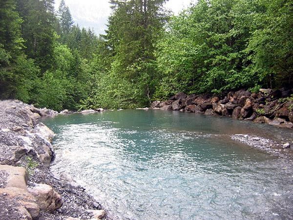 Glacial streams