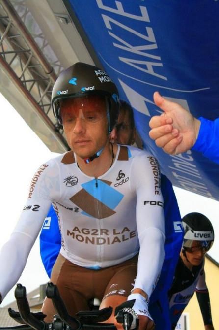 John Gadret (Ag2r La Mondiale) is steadily building his form after skipping the Giro this year