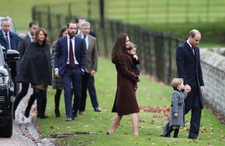 Prince William and Kate Middleton attend Christmas with the Middletons