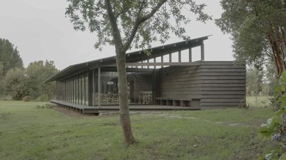 Casa Puerto Nuevo lakeside cabin in Chile by Tomás Tironi and Lezaeta Lavanchy