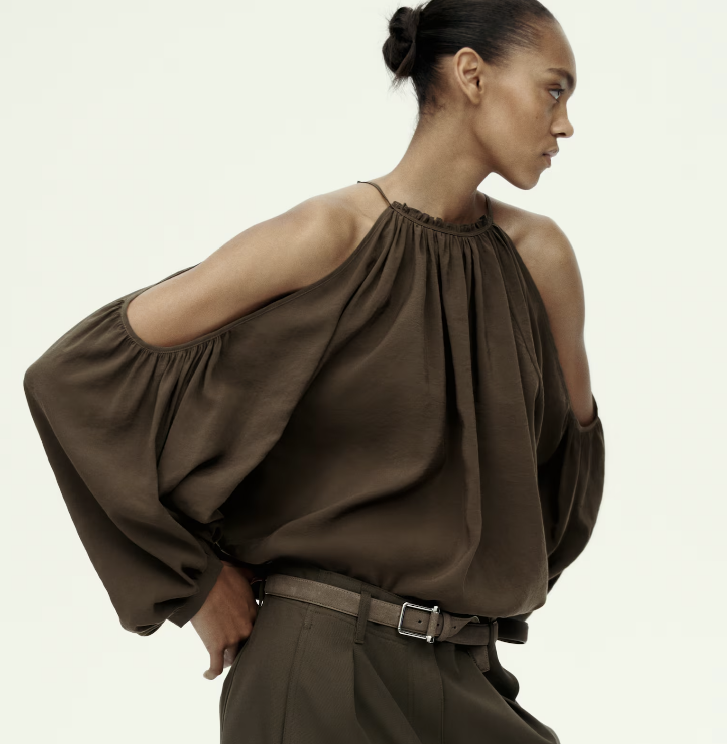 H&amp;amp;M, Cold-Shoulder Blouse