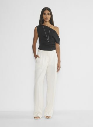 aritzia, The Effortless Pant Peachy Twill