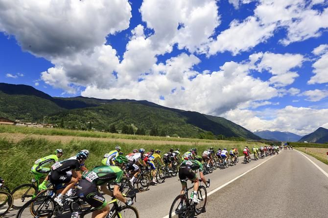 It was a lovely day for racing on stage 17, in sharp contrast to the previous day