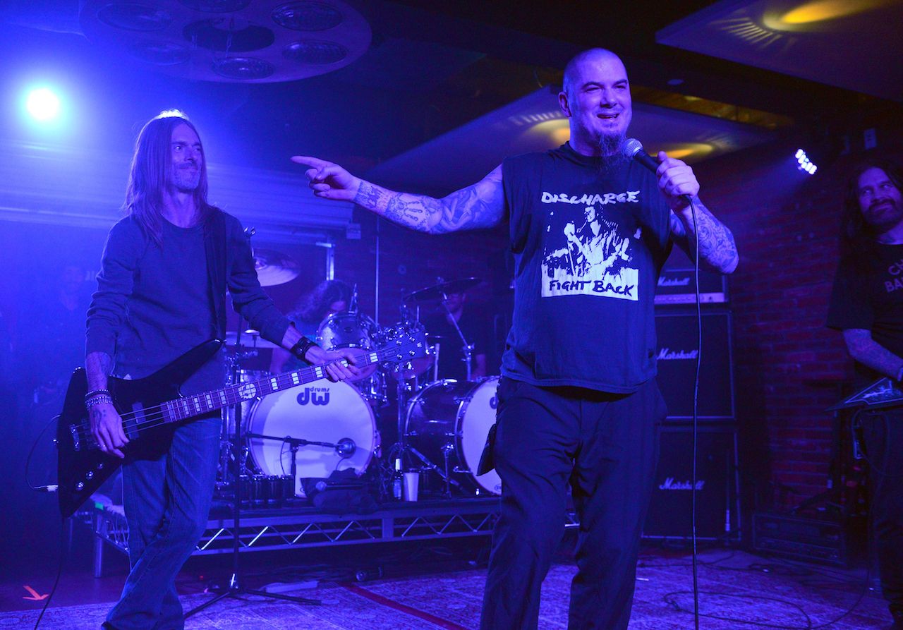 Rex Brown and Philip Anselmo