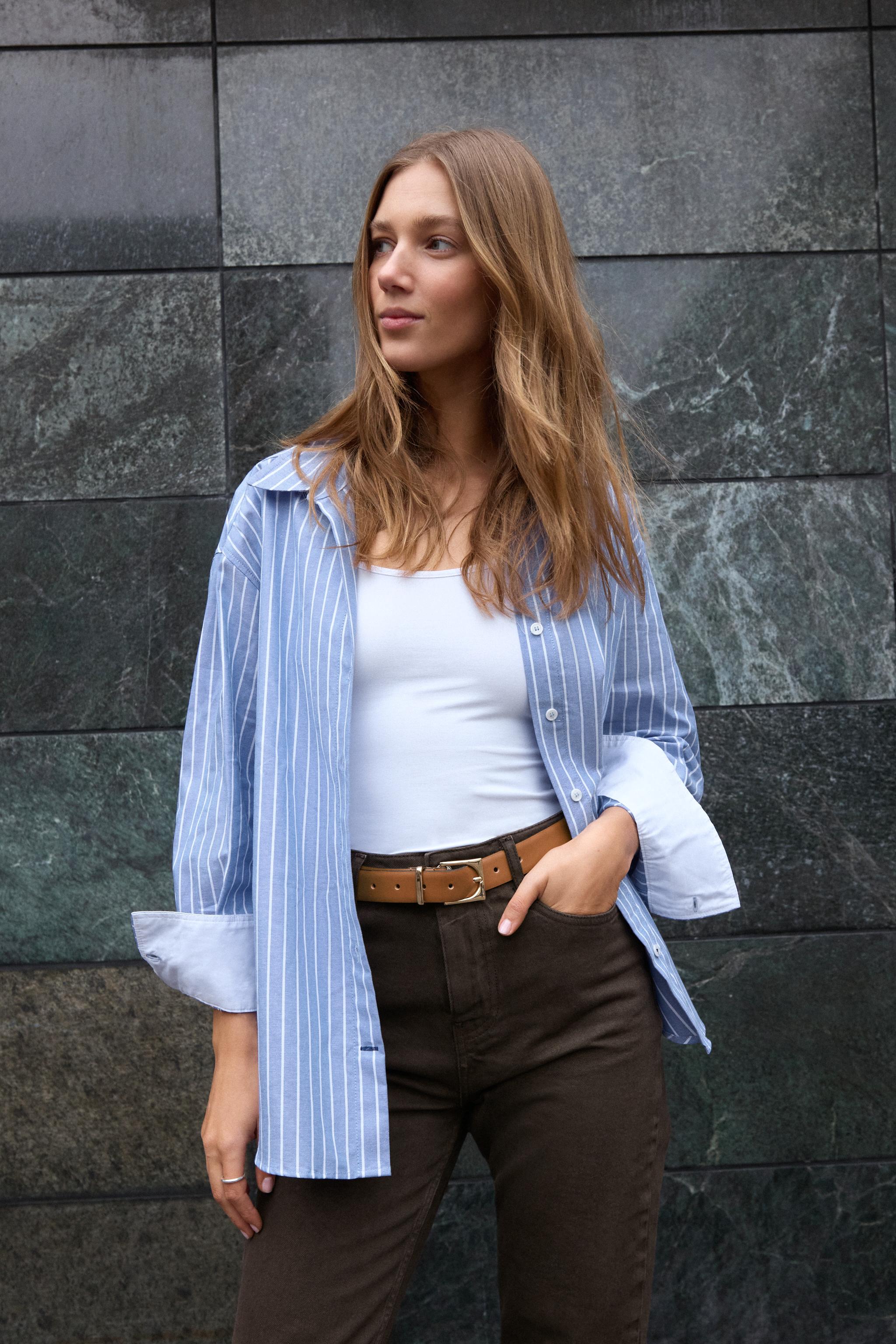 Oxford Shirt With Cotton
