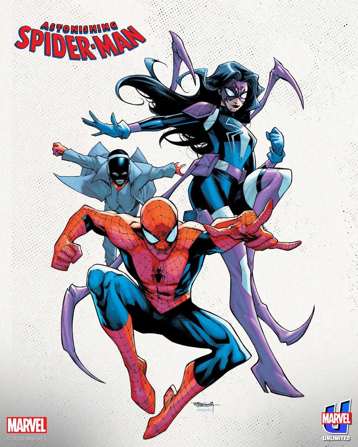 Astonishing Spider-Man promo art.
