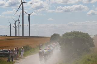 Tour de France stage nine gravel