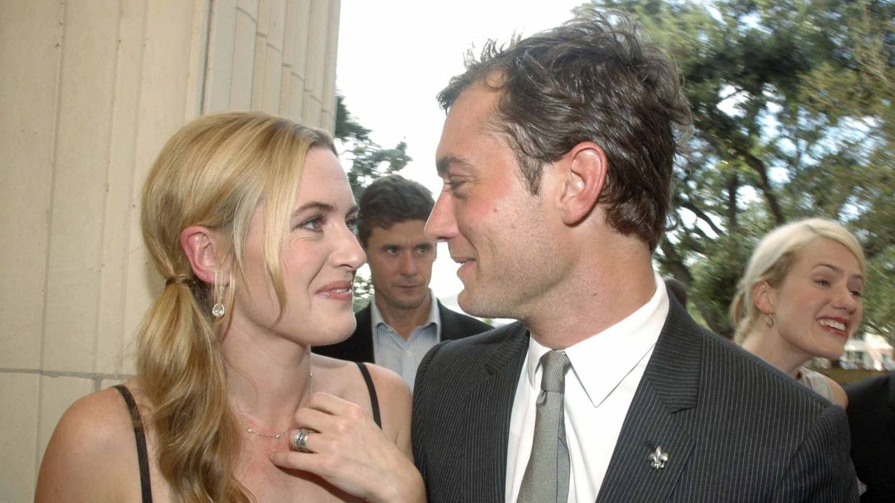 Kate Winslet and Jude Law attend the premiere of &#039;All The King&#039;s Men&#039;