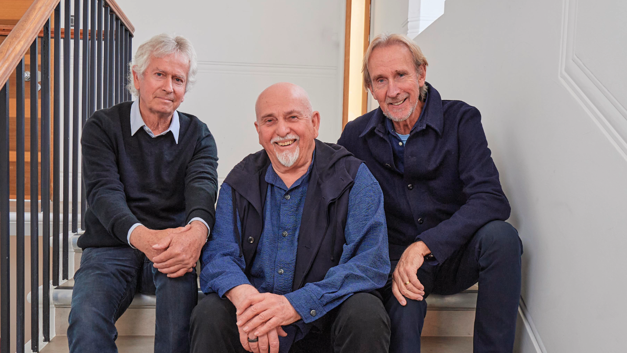 Tony Banks, Peter Gabriel and Mike Rutherford 2026