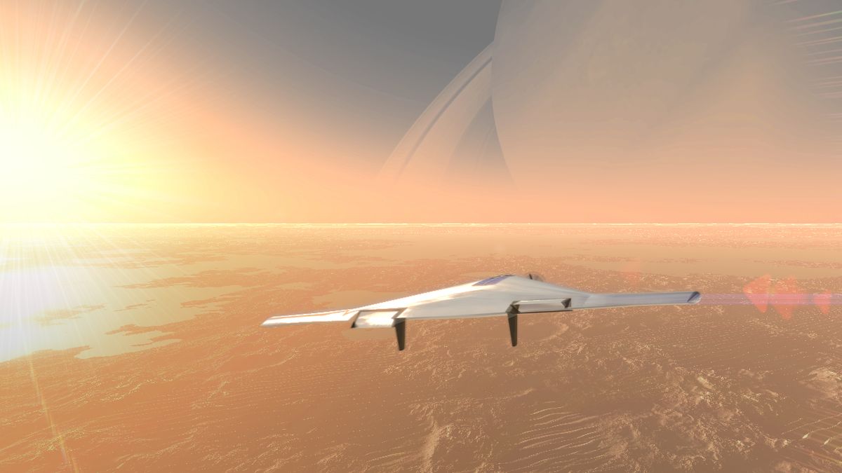 Incredible Technology Inflatable Aircraft Could Cruise Venus Skies Space