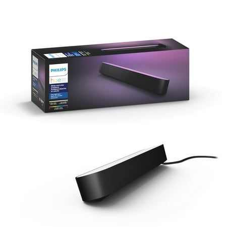 Play LED Light Bar, White and color ambiance &mdash; black casing