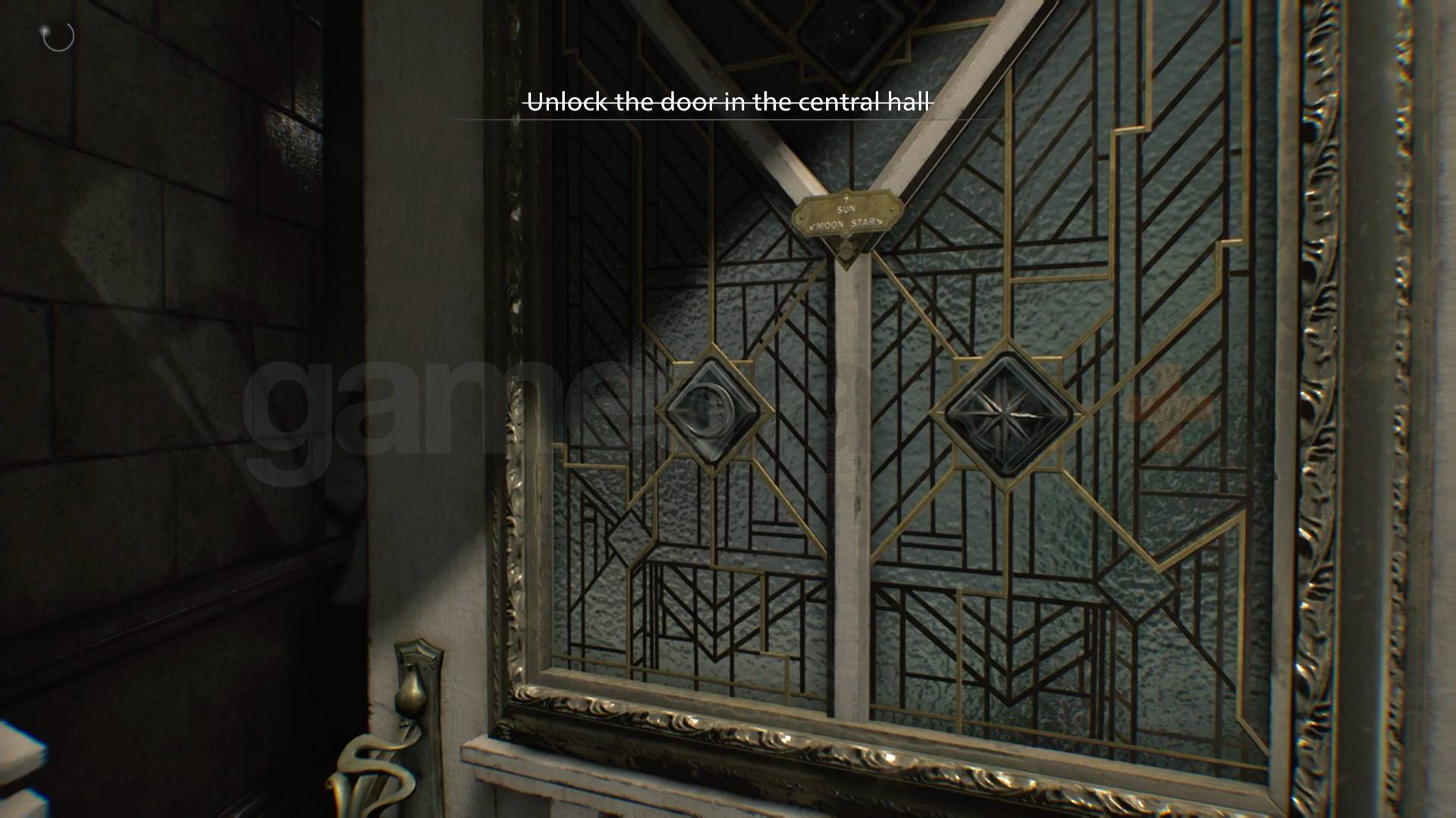 Resident Evil Requiem sun moon star door open