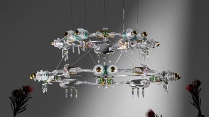 Cropped image of Bethan Laura Wood chandelier for Baccarat
