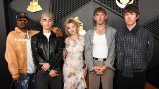 Turnstile on the red carpet at the 2026 Grammys