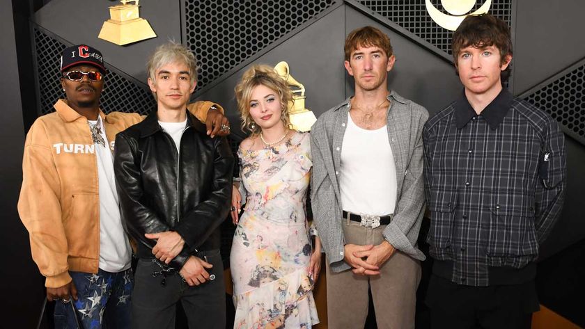 Turnstile on the red carpet at the 2026 Grammys