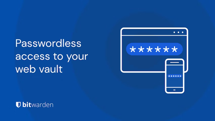 Bitwarden passwordless authentication