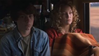 Patrick Fugit and Kate Hudson on the bus in Almost Famous