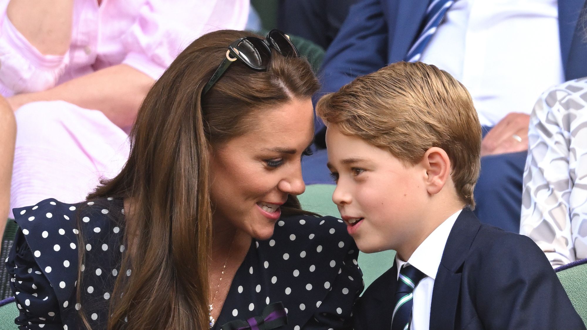 The Princess of Wales attends Wimbledon with Prince George